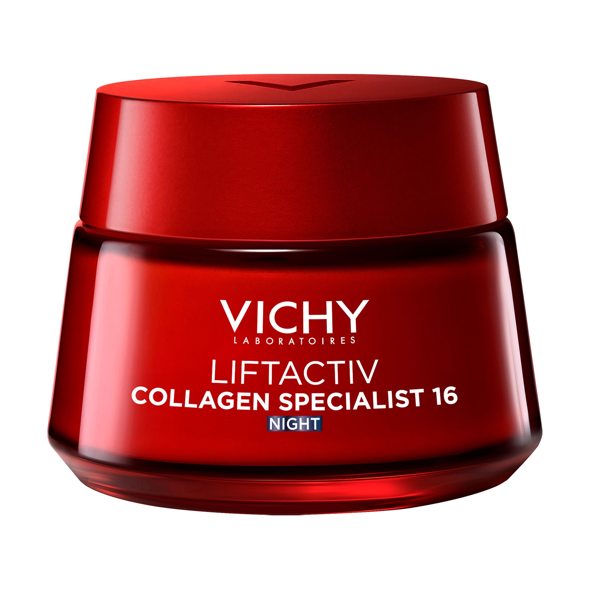 Нічний антивіковий крем-догляд для обличчя Vichy Liftactiv Collagen Specialist Night Cream з ефектом корекції зморщок, 50 мл
